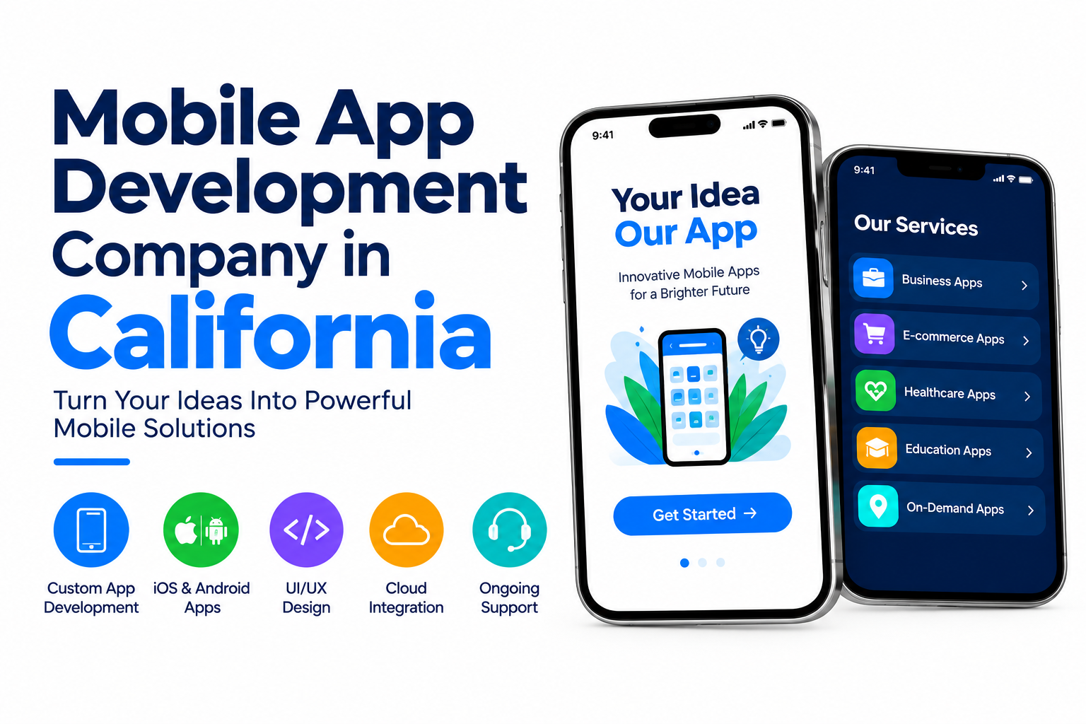 Best Mobile App Development Company in California