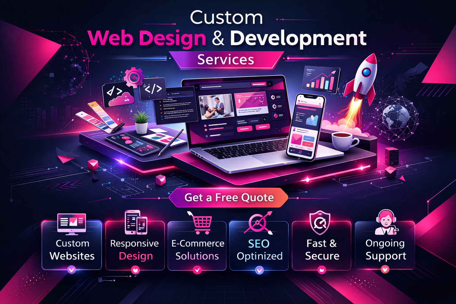 Custom Web Design & Development services