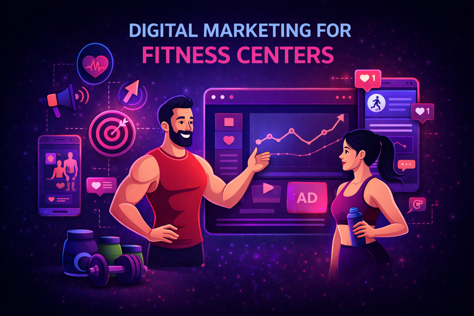 Digital Marketing for Fitness Centers, Wellness Clinics & Health Brands