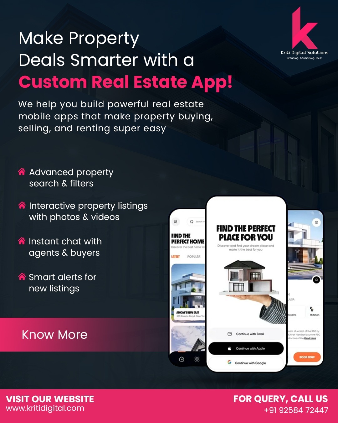 Leading Real Estate App Development Company in India