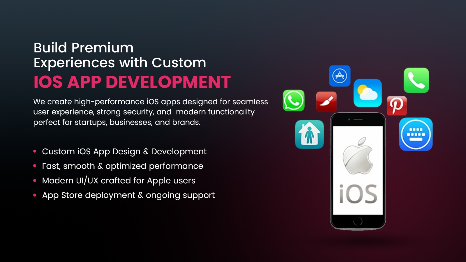 Professional iOS App Development Company in India